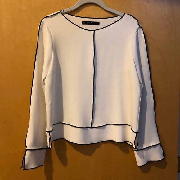 zara fancy tops